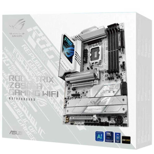 ASUS ROG STRIX Z890-A Gaming - WIFI-7 - LGA 1851 - Motherboard White