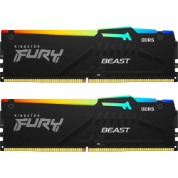 ذاكرة كينجستون 16GB بسرعة DDR5 5600mhz مضيئة   ذاكرة كينجستون 16GB بسرعة DDR5 5600mhz مضيئة