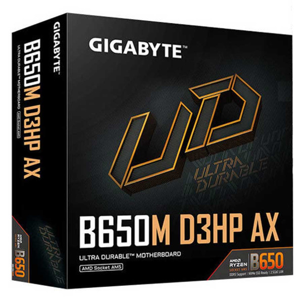 GIGABYTE B650M D3HP AX - DDR5 - Wi-Fi - AM5 Motherboard GIGABYTE B650M D3HP AX - DDR5 - Wi-Fi - AM5 Motherboard