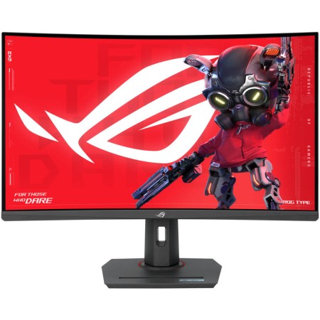 شاشة قيمنق ألعاب منحنية أسوس روج ستريكس ASUS ROG Strix مقاس 32" - دقة 2K QHD - تردد 280Hz - لوحة Fast VA - استجابة 1ms شاشة قيمنق ألعاب منحنية أسوس روج ستريكس ASUS ROG Strix مقاس 32" - دقة 2K QHD - تردد 280Hz - لوحة Fast VA - استجابة 1ms