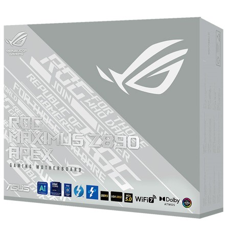 مذربورد أسوس ROG MAXIMUS Z890 APEX - تدعم PCIe 5.0 - سوكيت LGA1851 - رام DDR5 مذربورد أسوس ROG MAXIMUS Z890 APEX - تدعم PCIe 5.0 - سوكيت LGA1851 - رام DDR5