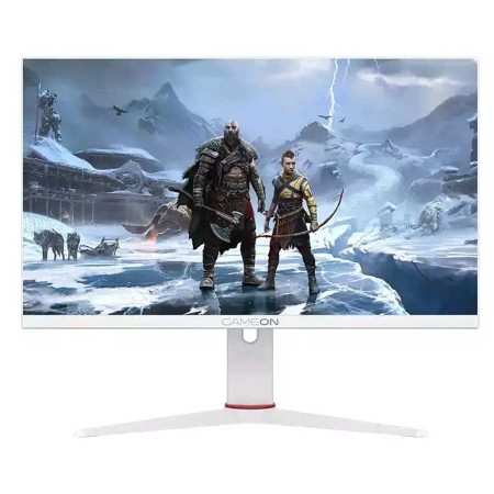 شاشة قيمنق بيضاء جيم أون GAMEON Artic Pro مقاس 24" - دقة FHD - تردد 180Hz OC - لوحة Fast IPS شاشة قيمنق بيضاء جيم أون GAMEON Artic Pro مقاس 24" - دقة FHD - تردد 180Hz OC - لوحة Fast IPS