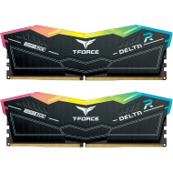Team Group T-Force Delta RGB Ram DDR5 32GB ( 2x 16GB )  6400MHz - Black