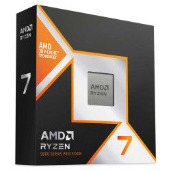 معالج AMD Ryzen 7 9800X3D ثماني النواة مع 96 ميجابايت 3D V-Cache وتردد يصل إلى 5.2 جيجاهرتز 