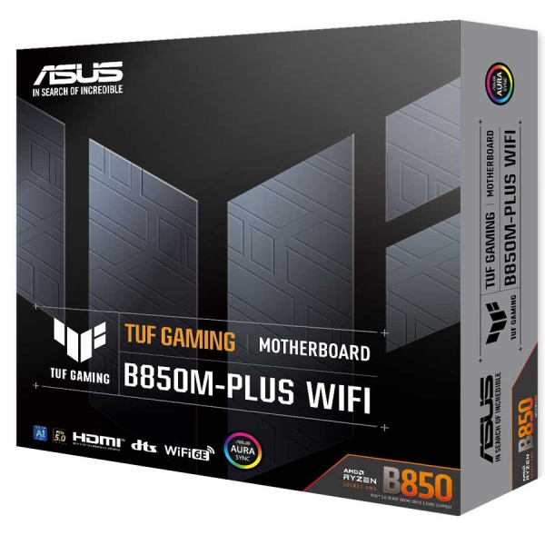 مذربورد أسوس تي يو اف B850M-PLUS - WiFi-6E مذبورد DDR5 - AM5 مذربورد أسوس تي يو اف B850M-PLUS - WiFi-6E مذبورد DDR5 - AM5