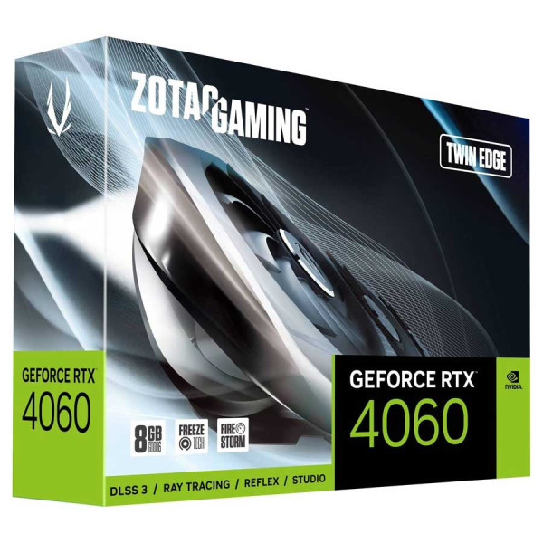 ZOTAC Twin Edge GeForce RTX 4060 8GB ZOTAC Twin Edge GeForce RTX 4060 8GB