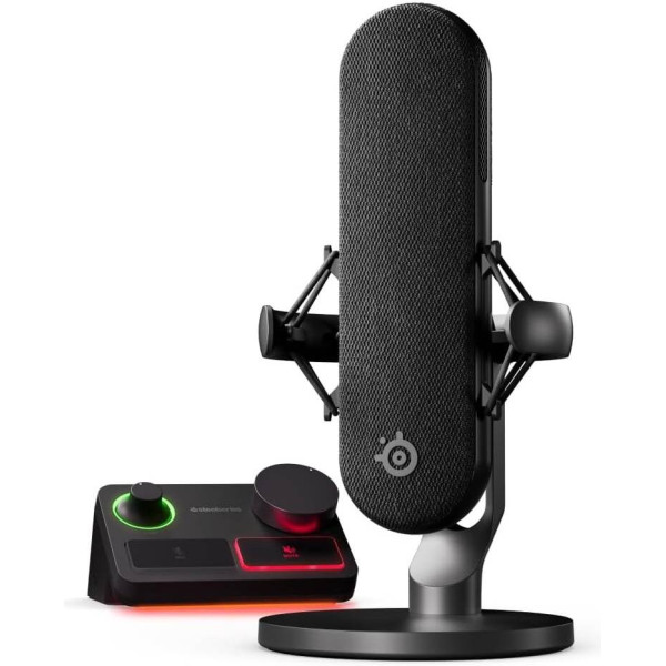 SteelSeries Alias Pro XLR Gaming Microphone Stream Mixer - Black SteelSeries Alias Pro XLR Gaming Microphone Stream Mixer - Black