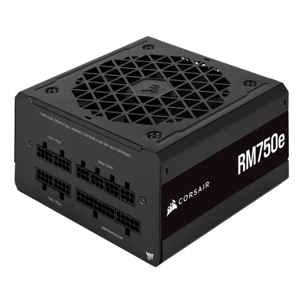 CORSAIR RM750e 750W ATX3.1 Full Modular 80 Plus Gold Power Supply - Black CORSAIR RM750e 750W ATX3.1 Full Modular 80 Plus Gold Power Supply - Black