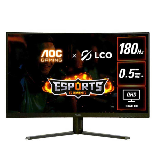 AOC 31.5 inch 2K - Fast VA - 180Hz Gaming Curved Monitor AOC 31.5 inch 2K - Fast VA - 180Hz Gaming Curved Monitor