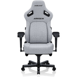 AndaSeat Kaiser 4 Fabric Gaming Chair - Large - Grey  AndaSeat Kaiser 4 Fabric Gaming Chair - Large - Grey