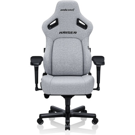 AndaSeat Kaiser 4 Fabric Gaming Chair - Large - Grey