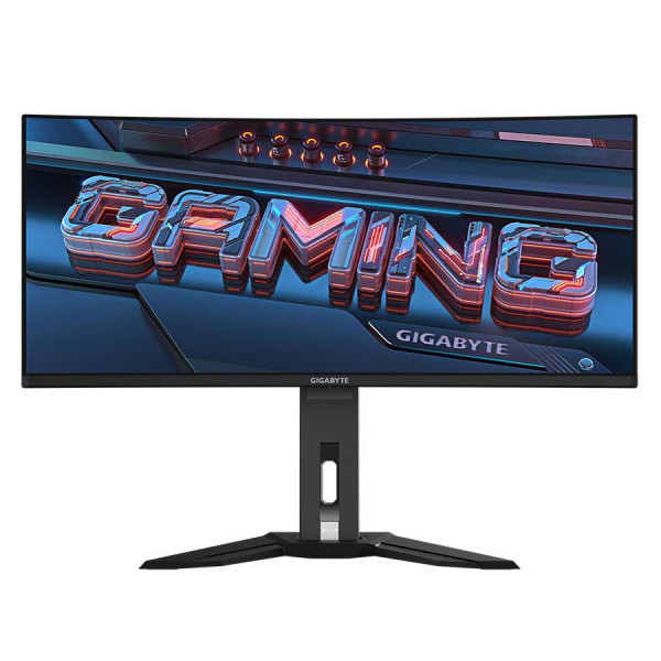 جيجابايت 34 بوصة WQHD - اوليد - 175Hz وزمن استجابة 0.03Ms شاشة للالعاب منحنية جيجابايت 34 بوصة WQHD - اوليد - 175Hz وزمن استجابة 0.03Ms شاشة للالعاب منحنية