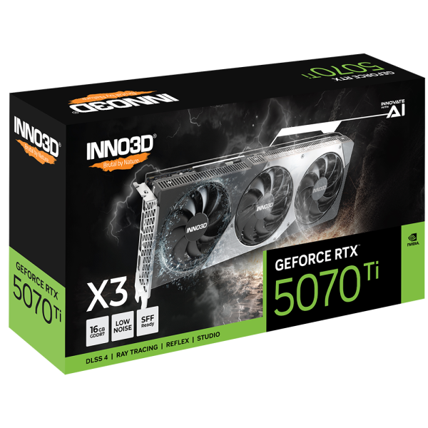 أننو ثري دي اكس3 انفيديا جيفورس RTX 5070Ti 16GB OC أننو ثري دي اكس3 انفيديا جيفورس RTX 5070Ti 16GB OC