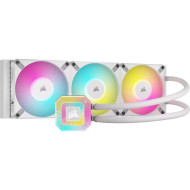 كورسير H150i ايليت كابيليكس اكس تي مبرد مائي احترافي - ابيض