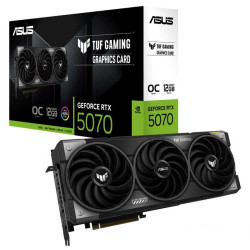 ASUS TUF GAMING NVIDIA GeForce RTX 5070 12GB OC - GDDR7 (AURA) ASUS TUF GAMING NVIDIA GeForce RTX 5070 12GB OC - GDDR7 (AURA)