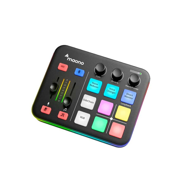 MAONO G1 Neo Black Caster Gaming Audio Mixer MAONO G1 Neo Black Caster Gaming Audio Mixer