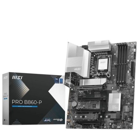 MSI PRO B860-P WIFI Motherboard - PCIe 5.0 - LGA1851 Socket - DDR5 RAM