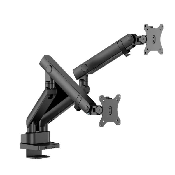 TWISTED MINDS Dual Screen Slim Heavy-Duty Mechanical Spring Monitor Arm [ 17 - 35 inch ]