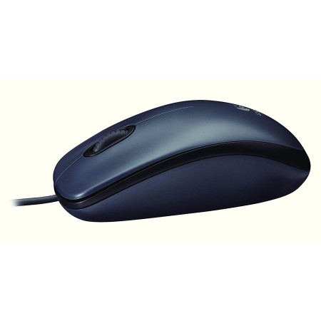 Wired Optical Mouse Logitech M90 - 1000 DPI USB - Ambidextrous Comfortable Design Wired Optical Mouse Logitech M90 - 1000 DPI USB - Ambidextrous Comfortable Design
