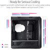Asus ROG Strix Helios GX601 RGB Mid-Tower Computer Case Asus ROG Strix Helios GX601 RGB Mid-Tower Computer Case