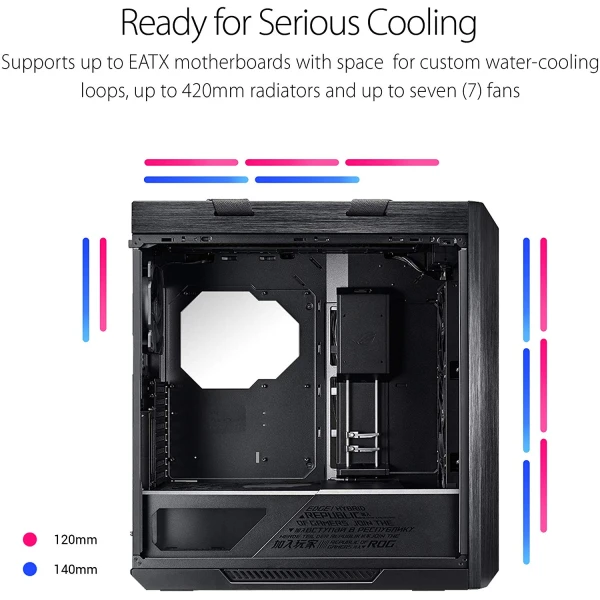 Asus ROG Strix Helios GX601 RGB Mid-Tower Computer Case