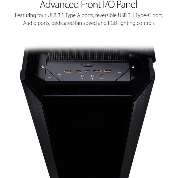 Asus ROG Strix Helios GX601 RGB Mid-Tower Computer Case Asus ROG Strix Helios GX601 RGB Mid-Tower Computer Case