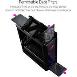  أسوس روج ستريكس هيليوس Gx601 كيس للكمبيوتر - اسود