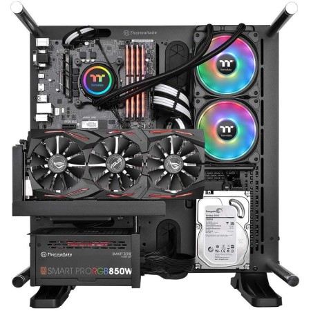Thermaltake Floe DX 280 Dual Riing Duo 16.8 Million Colors RGB Liquid Cooling All-in-One - مبرد معالج مائي Thermaltake Floe DX 280 Dual Riing Duo 16.8 Million Colors RGB Liquid Cooling All-in-One - مبرد معالج مائي