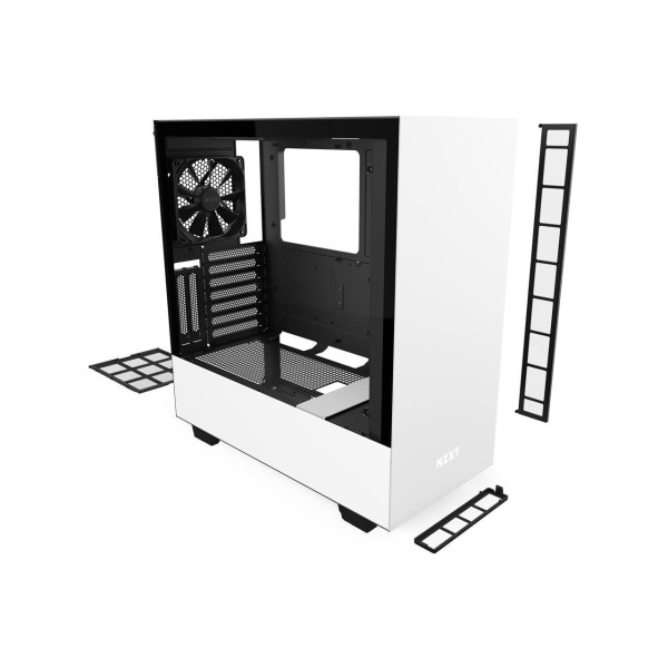 NZXT H510i - Compact Atx Mid-Tower Pc Gaming Case - White NZXT H510i - Compact Atx Mid-Tower Pc Gaming Case - White