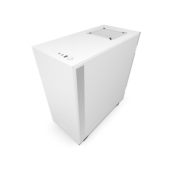 NZXT H510i - Compact Atx Mid-Tower Pc Gaming Case - White NZXT H510i - Compact Atx Mid-Tower Pc Gaming Case - White