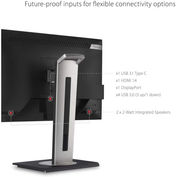 ViewSonic VG2755-2K 27 Inch IPS 2K 1440p Monitor - 60hz ViewSonic VG2755-2K 27 Inch IPS 2K 1440p Monitor - 60hz