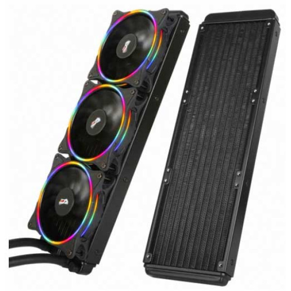 Darkflash Tracer DT-360 AIO ARGB 360mm Radiator Liquid Cooling - مبرد مائي دارك فلاش Darkflash Tracer DT-360 AIO ARGB 360mm Radiator Liquid Cooling - مبرد مائي دارك فلاش