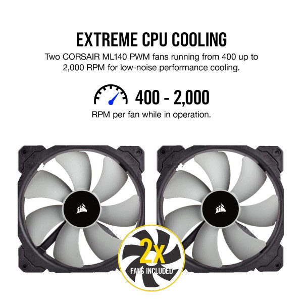 Corsair iCUE H115i PRO XT RGB 280m Liquid CPU Cooler Corsair iCUE H115i PRO XT RGB 280m Liquid CPU Cooler