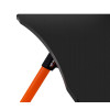 MeeTion MT-DSK20 RGB LED light Pc Computer Gaming Desk - Black/Orange