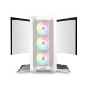 LIAN LI LANCOOL II MESH  RGB 3xFAN CASE MID - WHITE - ليان لي صندوق كمبيوتر ابيض