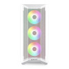 LIAN LI LANCOOL II MESH  RGB 3xFAN CASE MID - WHITE - ليان لي صندوق كمبيوتر ابيض
