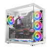 XIGMATEK AQUARIUS PLUS 7 RGB FAN CASE MID TOWER - White