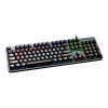 MEETiON MK007 Mechanical Blue switch  - ميشن لوحة مفاتيح ميكانيكية بجسم معدني و اضاءات RGB