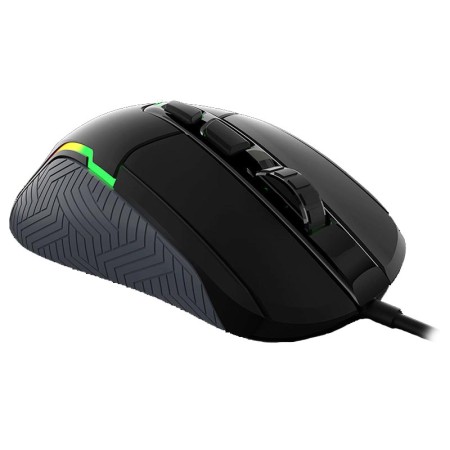 فأرة العاب سلكيي احترافي Meetion G3360 Poseidon RGB، بمعدل استجابة يصل إلى 1000 Hz، وسرعة تتبع 250 IPS، وتسارع يصل إلى 50 G - اسود