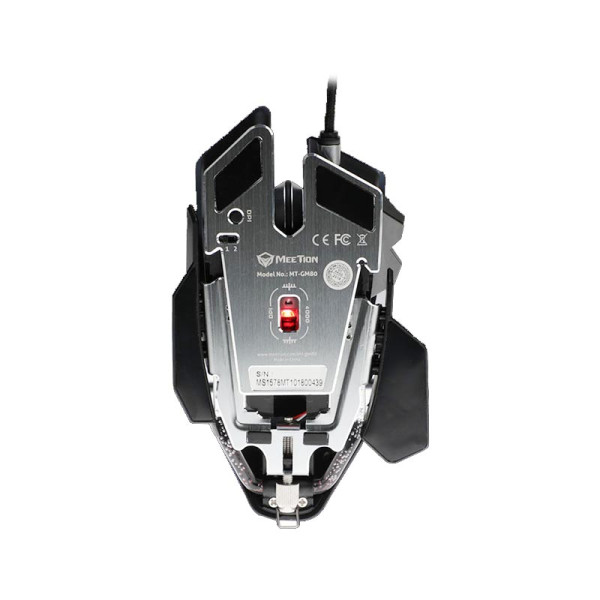 Meetion Gm80 Transformers Rgb Gaming Mouse