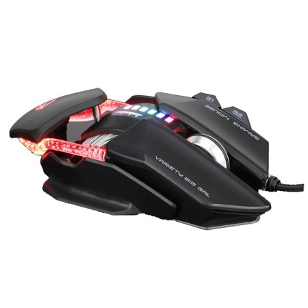 Meetion GM80 Transformers wired gaming mouse, up to 4000 DPI, RGB lighting, Programmable buttons, - BLACK Meetion GM80 Transformers wired gaming mouse, up to 4000 DPI, RGB lighting, Programmable buttons, - BLACK