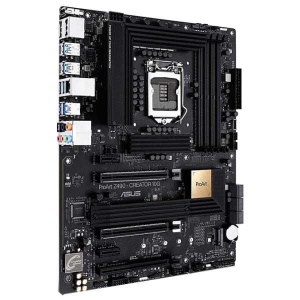 ASUS ProArt Z490-CREATOR 10G Intel® Z490 LGA 1200 ATX Motherboard - Thunderbolt™ 3 Type-C ASUS ProArt Z490-CREATOR 10G Intel® Z490 LGA 1200 ATX Motherboard - Thunderbolt™ 3 Type-C