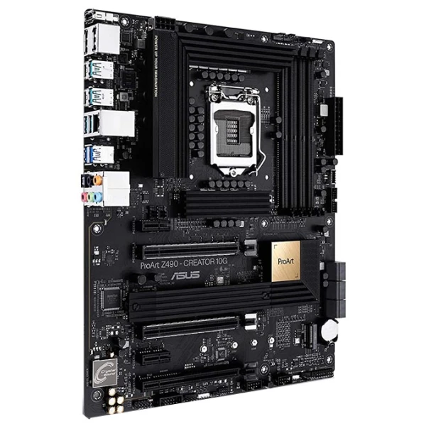 ASUS ProArt Z490-CREATOR 10G Intel® Z490 LGA 1200 ATX Motherboard - Thunderbolt™ 3 Type-C ASUS ProArt Z490-CREATOR 10G Intel® Z490 LGA 1200 ATX Motherboard - Thunderbolt™ 3 Type-C