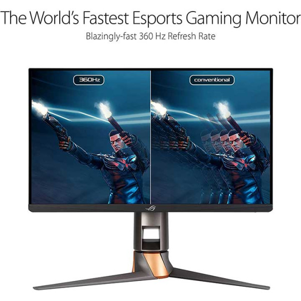Asus 24.5 inch Rog Swift FHD 360hz Fast Ips 1ms Gaming Monitor Asus 24.5 inch Rog Swift FHD 360hz Fast Ips 1ms Gaming Monitor
