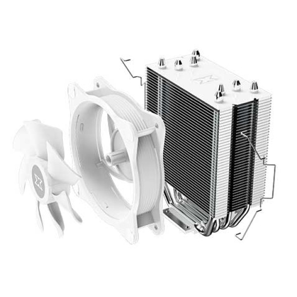 Xigmatek Windpower 964 RGB Arctic CPU Fan Cooler - مبرد هوائي للمعالج زغماتيك أبيض Xigmatek Windpower 964 RGB Arctic CPU Fan Cooler - مبرد هوائي للمعالج زغماتيك أبيض
