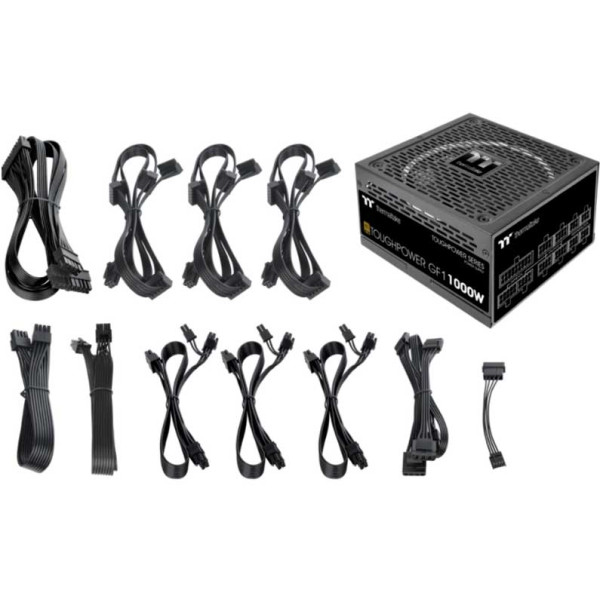 Thermaltake Toughpower GF1 1000W - TT Premium Edition Full Modular Power Supply 80+ GOLD مغذي طاقة ثيرمالتيك Thermaltake Toughpower GF1 1000W - TT Premium Edition Full Modular Power Supply 80+ GOLD مغذي طاقة ثيرمالتيك