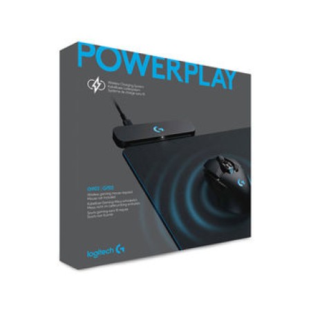 Logitech G Powerplay Wireless Charging System, Cloth Or Hard Gaming Mouse Pad