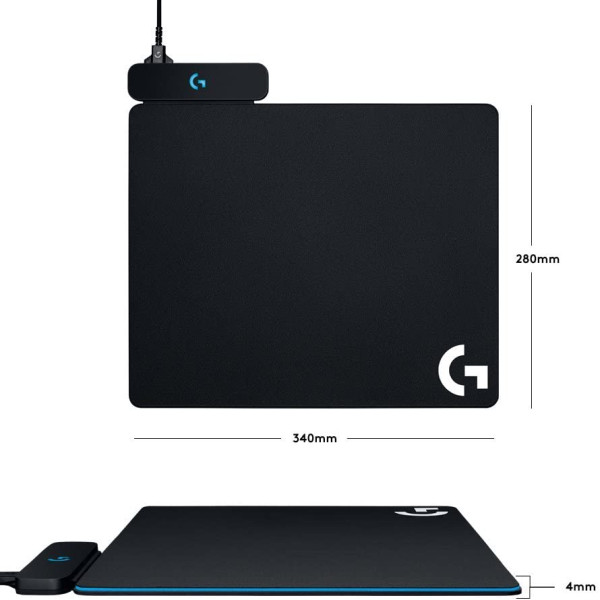 Logitech G Powerplay Wireless Charging System, Cloth Or Hard Gaming Mouse Pad Logitech G Powerplay Wireless Charging System, Cloth Or Hard Gaming Mouse Pad