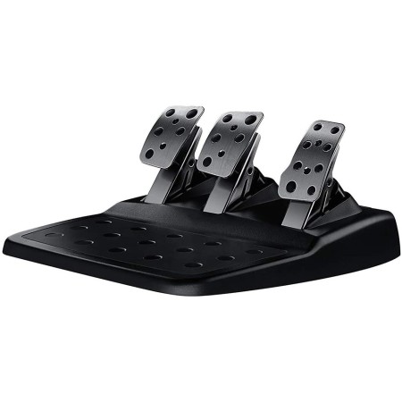 عجلة القيادة Logitech G29 Driving Force, دواسات معدنية ثلاثية للتحكم بدقة في السرعة والكبح والقابض, متوافقة مع PC، PS3، PS4، PS5 عبر برنامج Logitech G HUB عجلة القيادة Logitech G29 Driving Force, دواسات معدنية ثلاثية للتحكم بدقة في السرعة والكبح والقابض, متوافقة مع PC، PS3، PS4، PS5 عبر برنامج Logitech G HUB