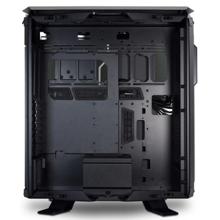 Lian Li Odyssey X Full Tower Case - Convertible Design - Aluminum - Black Lian Li Odyssey X Full Tower Case - Convertible Design - Aluminum - Black